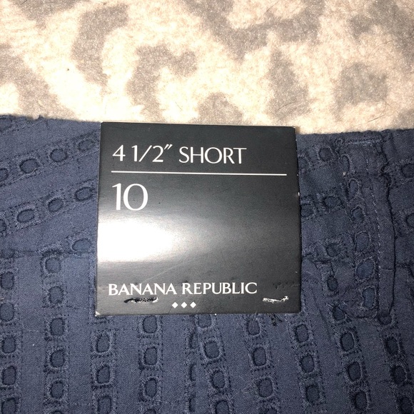 NWT Banana Republic Navy Shorts - Picture 4 of 5